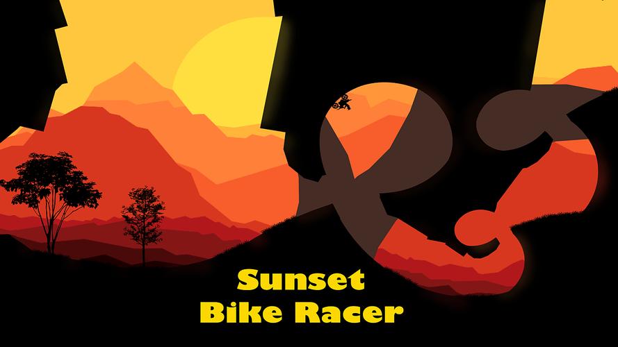 Sunset Bike Racer - Motocross Скриншот 0