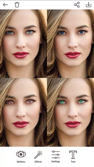 Eye Color Changer ภาพหน้าจอ 1