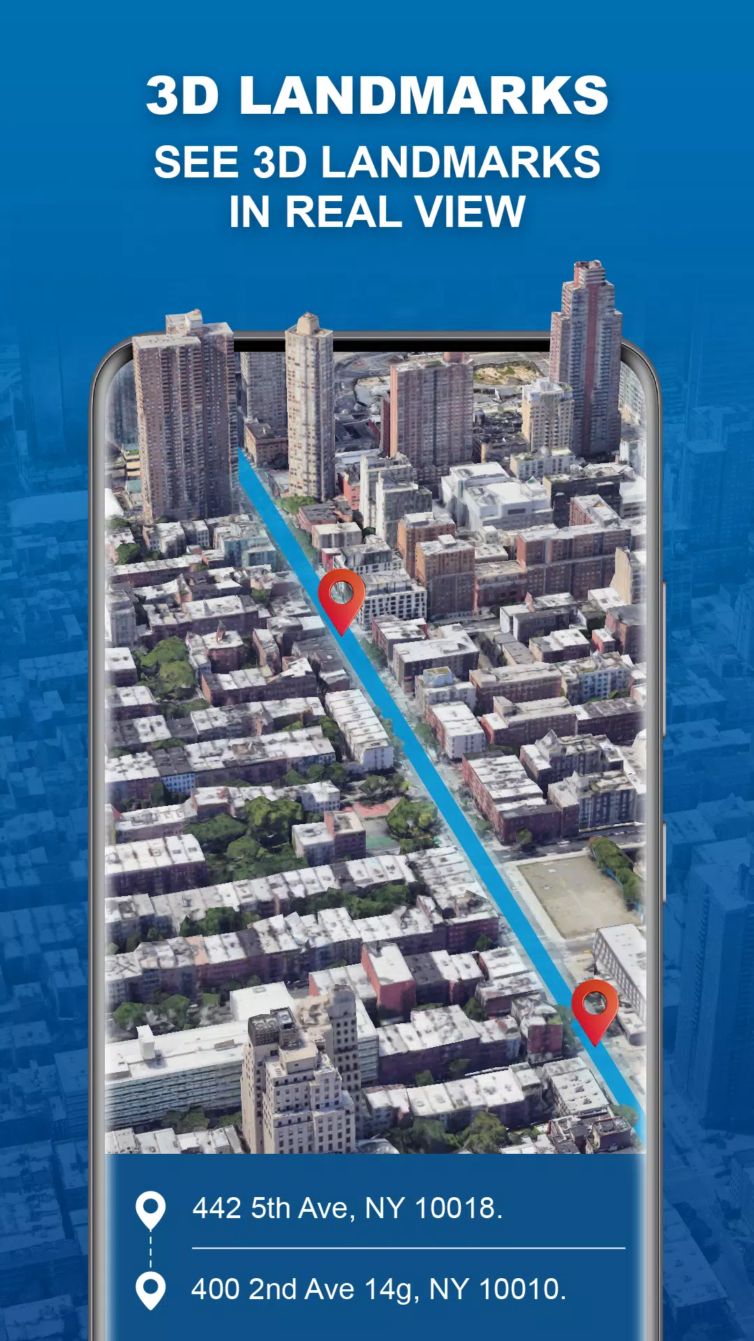 GPS Navigation: Road Map Route Schermafbeelding 3