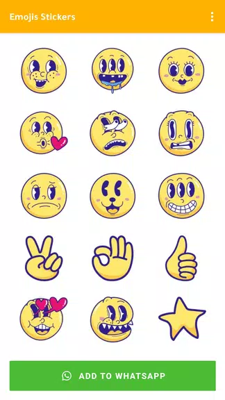Emoji Stickers WASticker Captura de tela 2