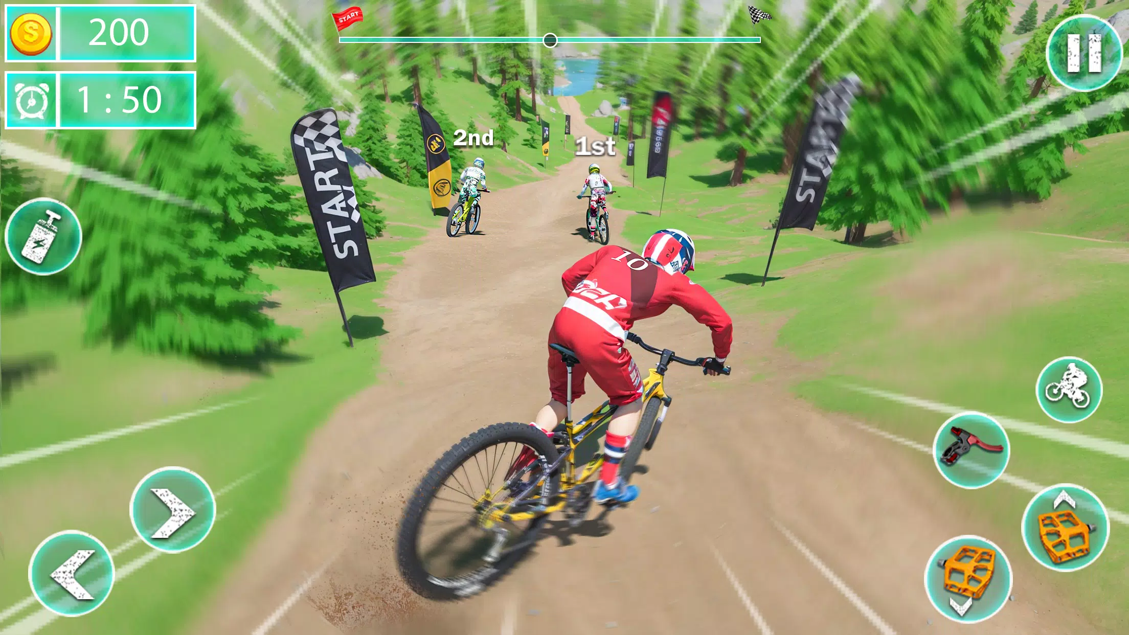 MTB Downhill: BMX Racer スクリーンショット 3