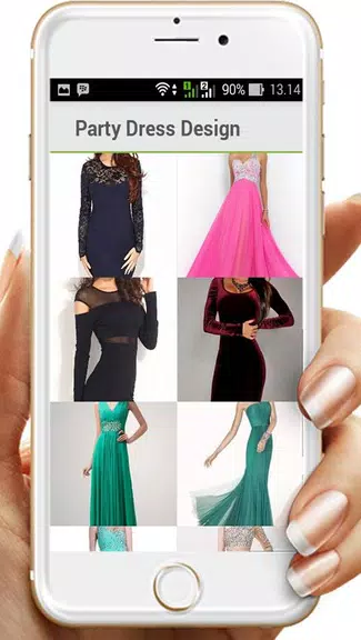 Party Dresses Collection ဖန်သားပြင်ဓာတ်ပုံ 3