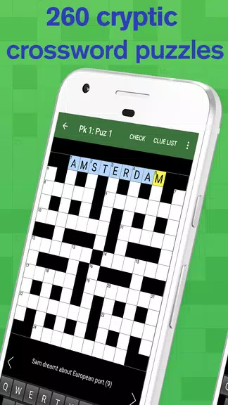 Cryptic Crossword Lite ภาพหน้าจอ 0