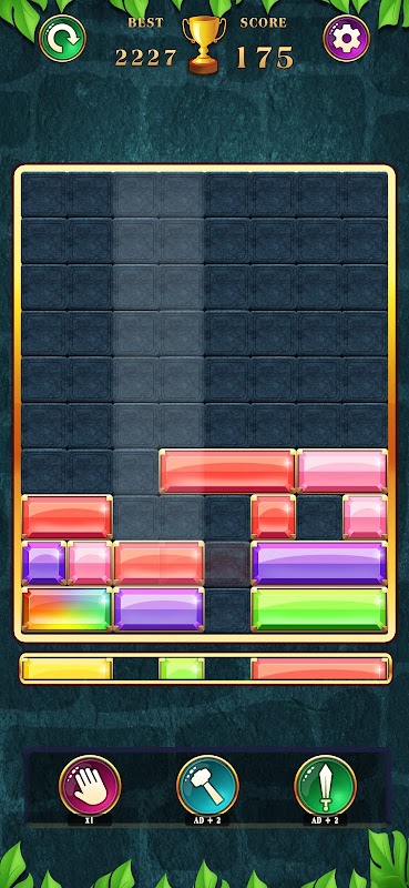 Block Puzzle Jewel Drop Blast 螢幕截圖 3