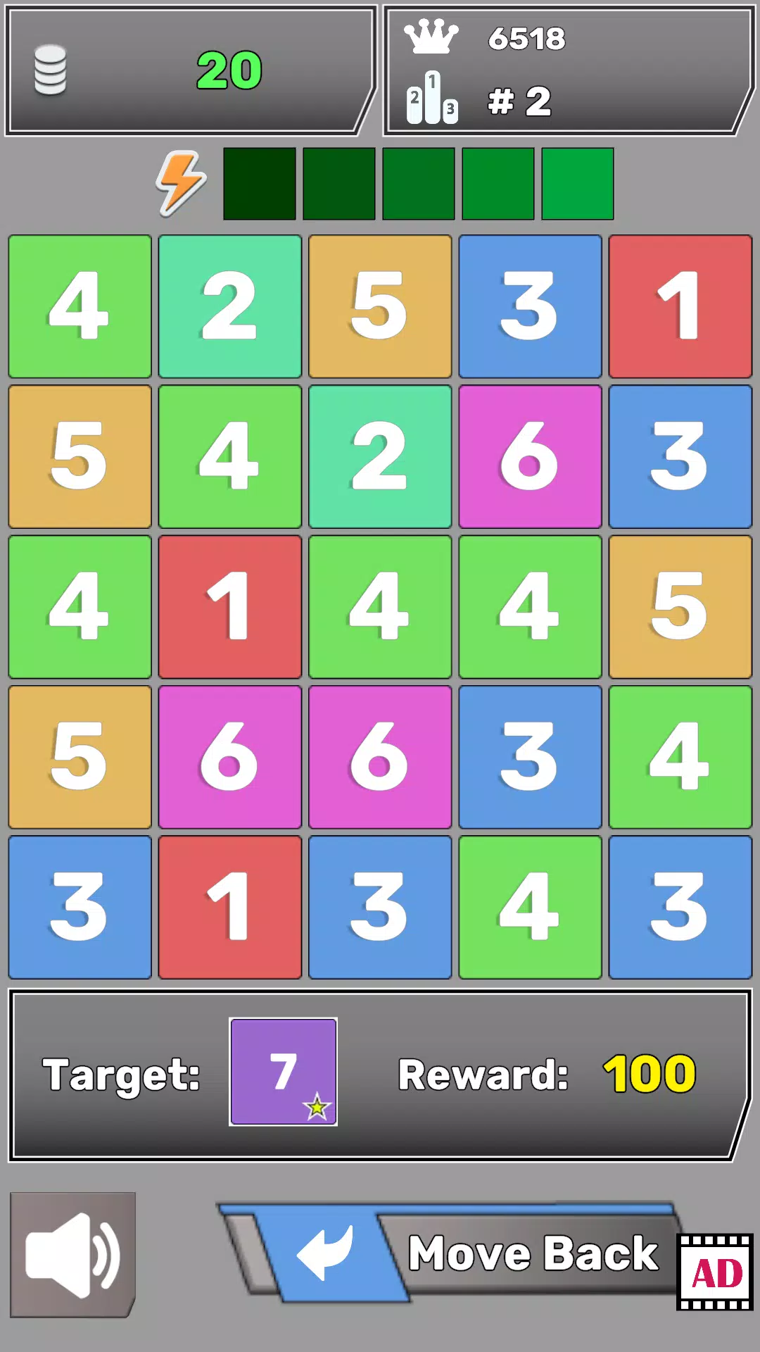 Number Blocks Match Puzzle.应用截图第0张