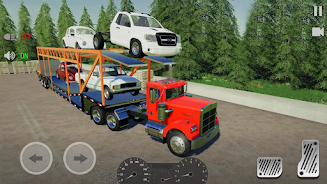 Truck Car Transport Trailer Screenshot 1