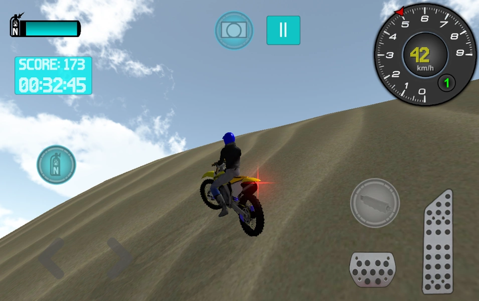 Bike Offroad Simulator ภาพหน้าจอ 0