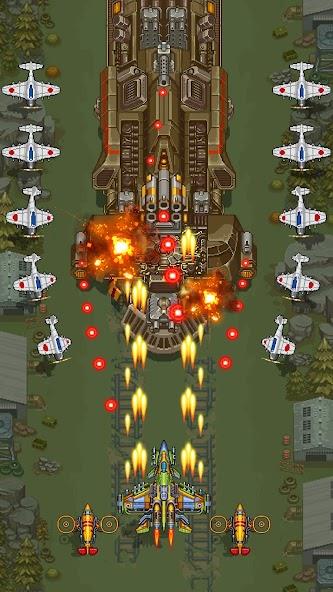 1945 Air Force: Airplane games Mod Screenshot 2