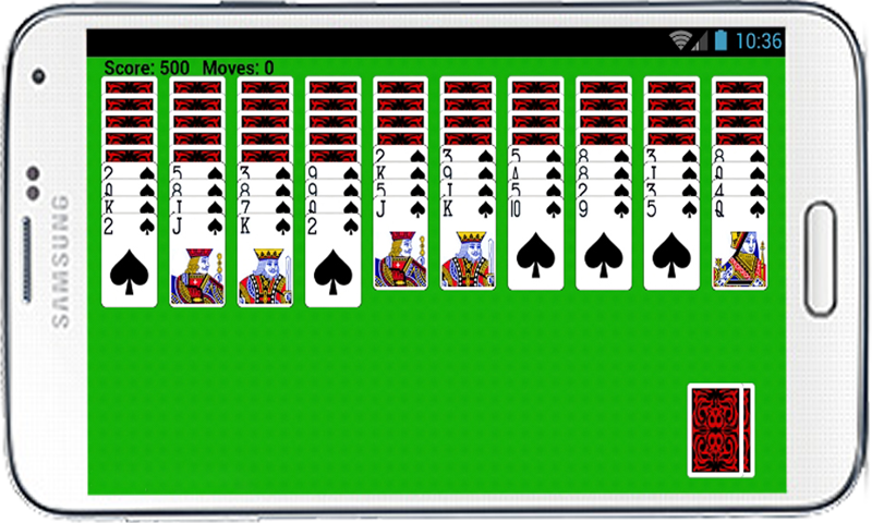 Spider Solitaire Free Game HD スクリーンショット 3