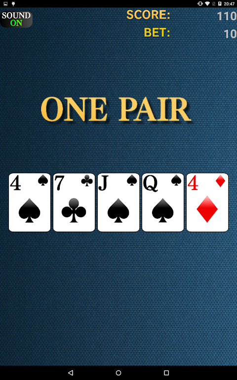 The Best Poker Card Game Скриншот 2