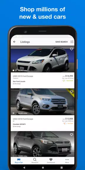 Edmunds - Shop Cars For Sale ဖန်သားပြင်ဓာတ်ပုံ 2