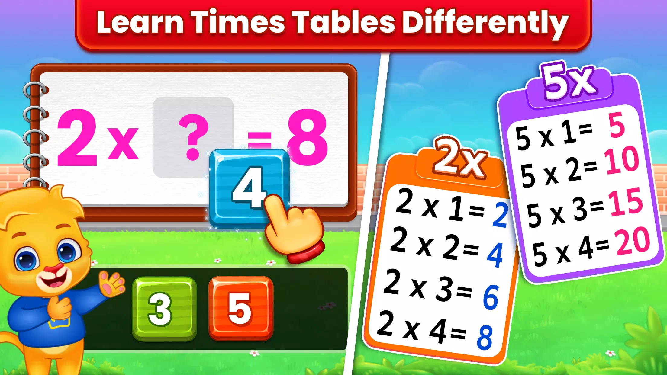 Kids Multiplication Math Games Ảnh chụp màn hình 1