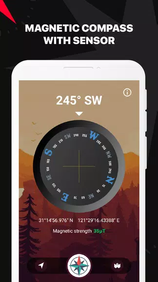 Schermata Compass - Directional Compass 0