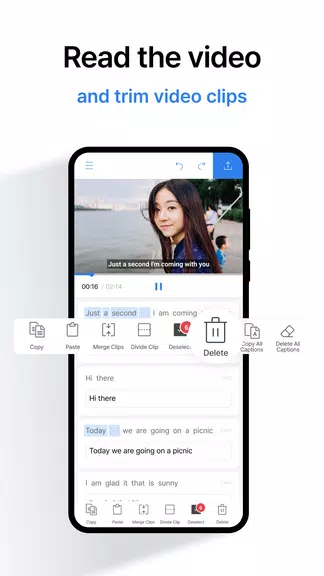 Vrew - AI Video Editor & Maker स्क्रीनशॉट 1