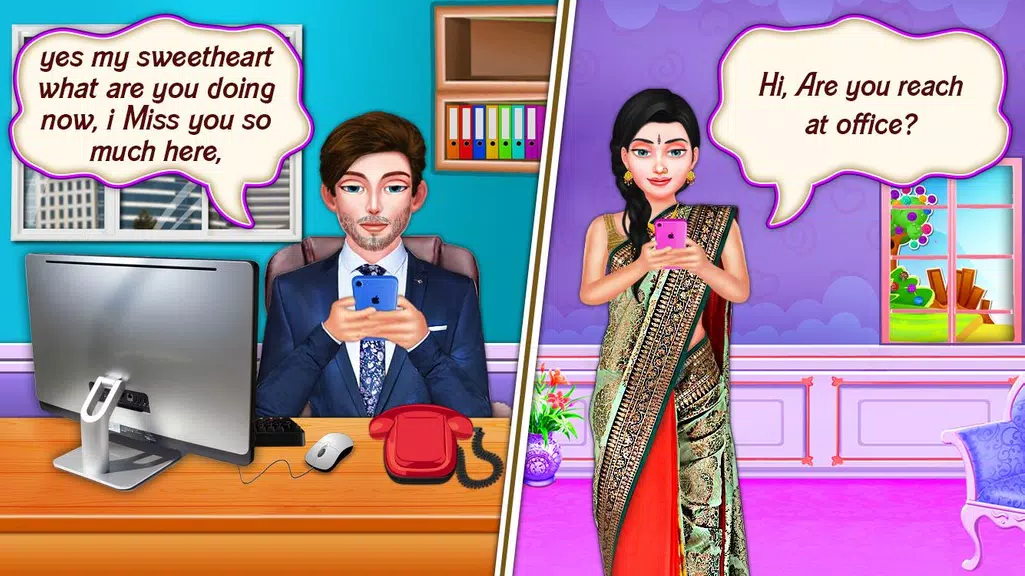 Indian Wedding Honeymoon Games Captura de pantalla 2