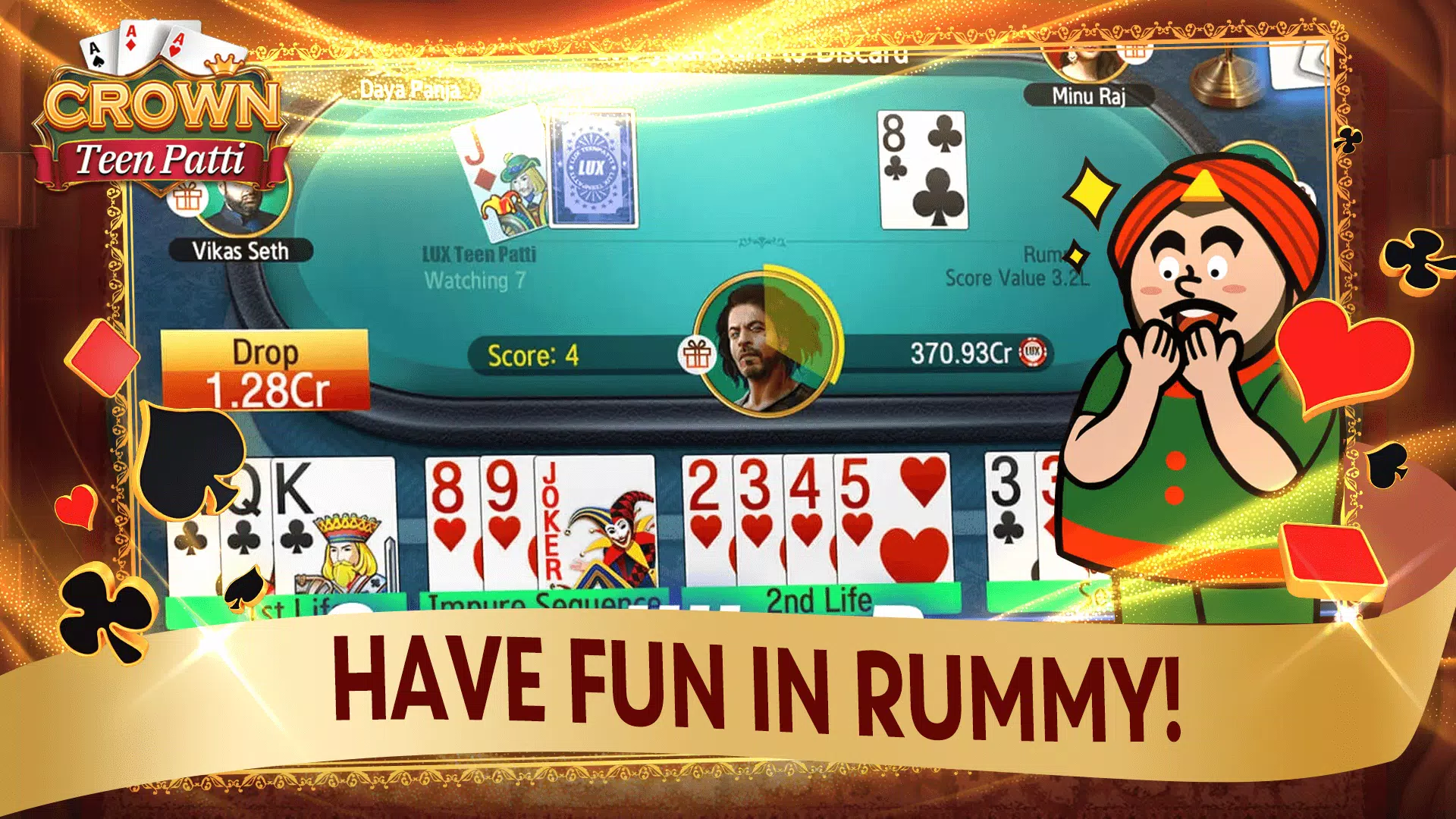 Teen Patti Crown Tangkapan skrin 1