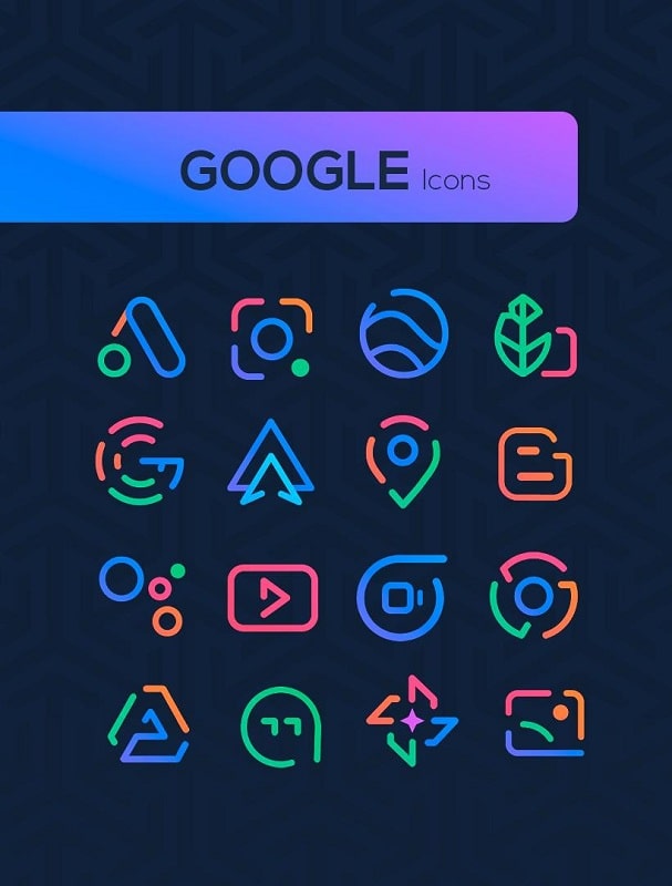 Linebit – Icon Pack ဖန်သားပြင်ဓာတ်ပုံ 0