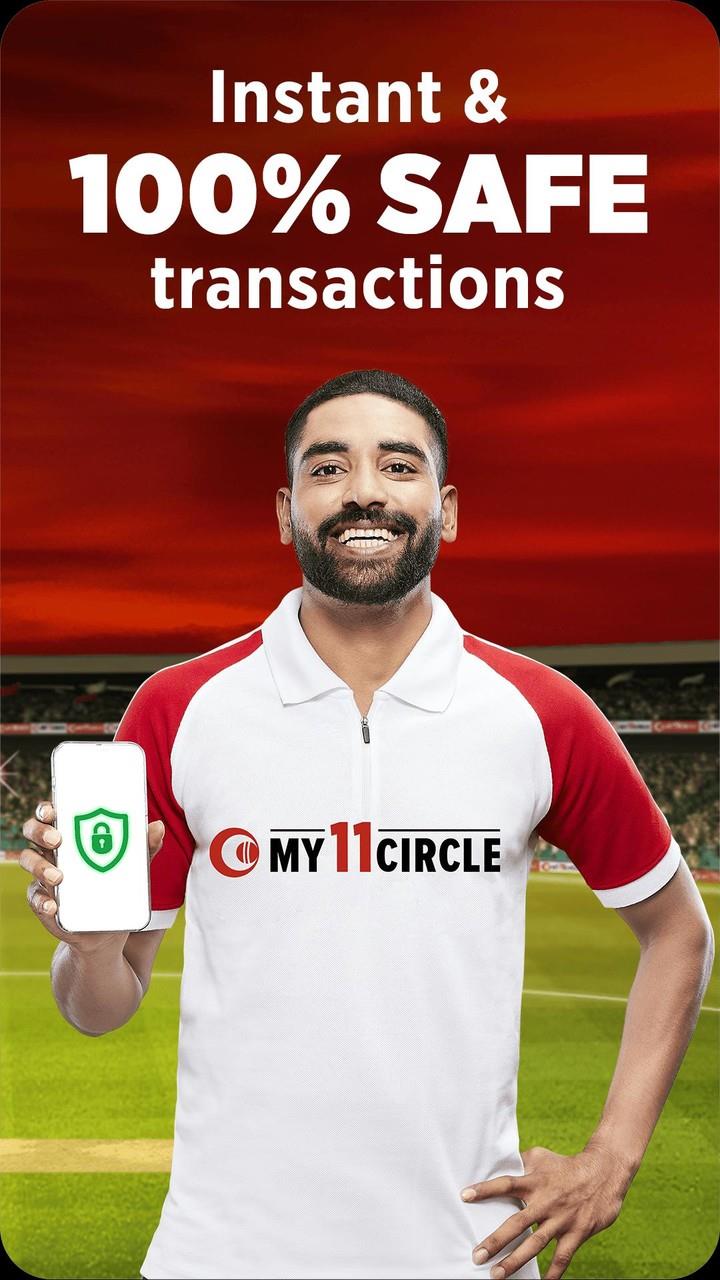 My11Circle Fantasy Cricket App Ảnh chụp màn hình 3