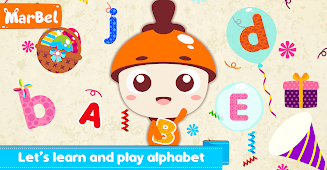 Learn Alphabet with Marbel Captura de tela 0