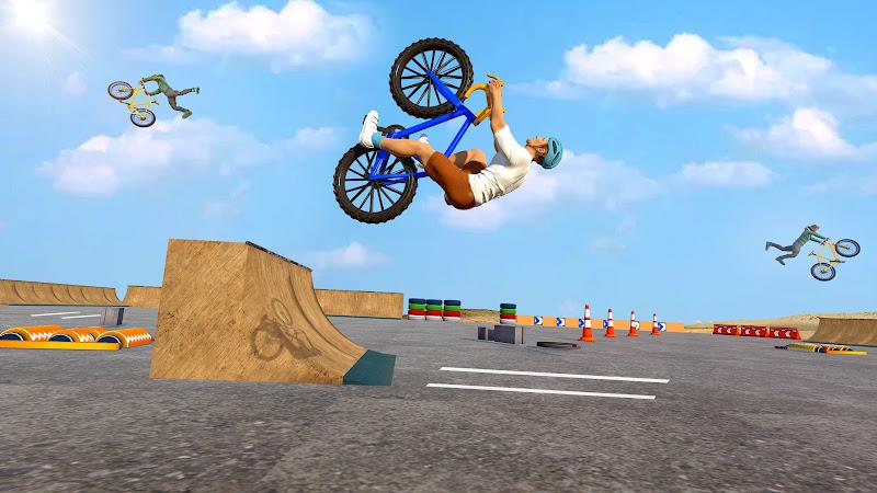 Dirt BMX Bicycle Stunt Race Screenshot 2