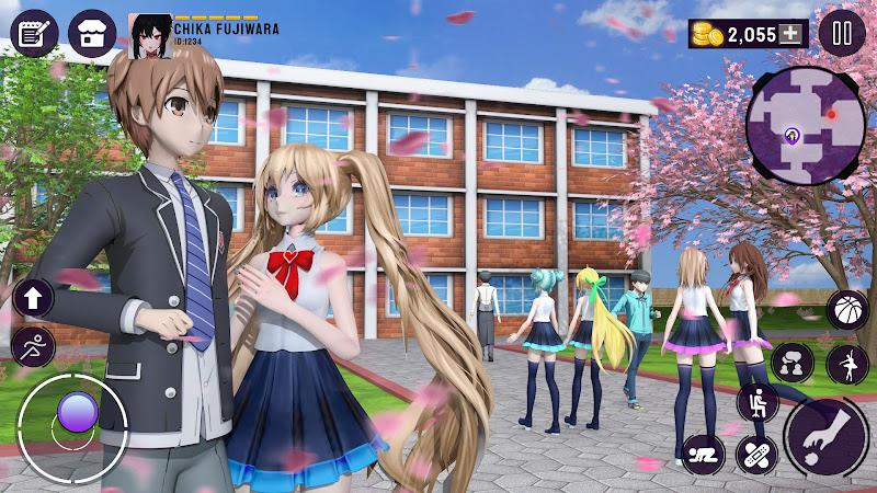 Sakura High School Girls Games Ảnh chụp màn hình 2