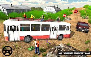 Bus Simulator Coach Drive Game Скриншот 2