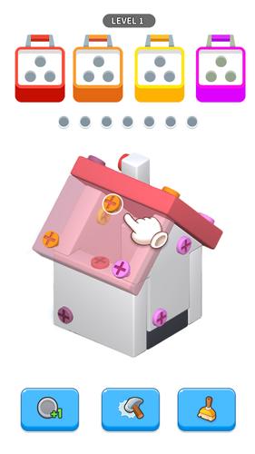 Screw Away: 3D Pin Puzzle Captura de pantalla 0