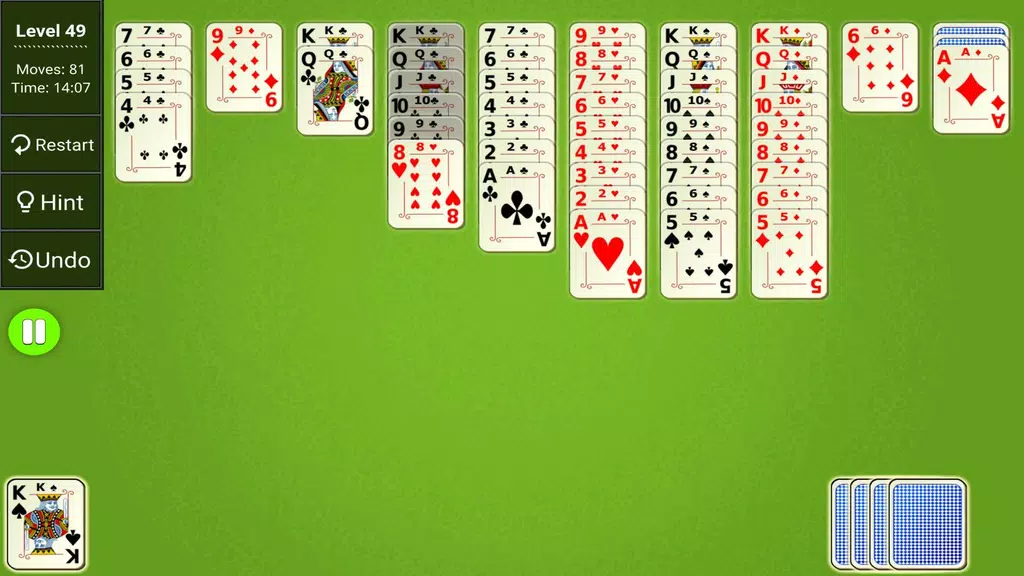 Spider Solitaire Epic ဖန်သားပြင်ဓာတ်ပုံ 0
