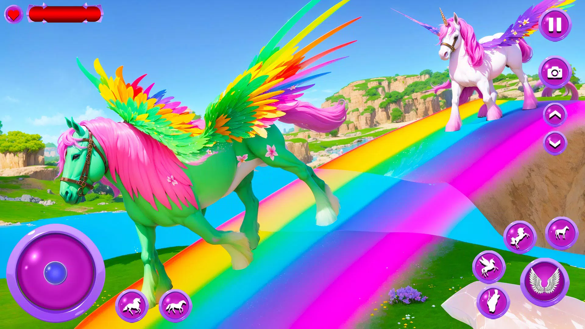 My Unicorn Flying Horse Care Скриншот 2