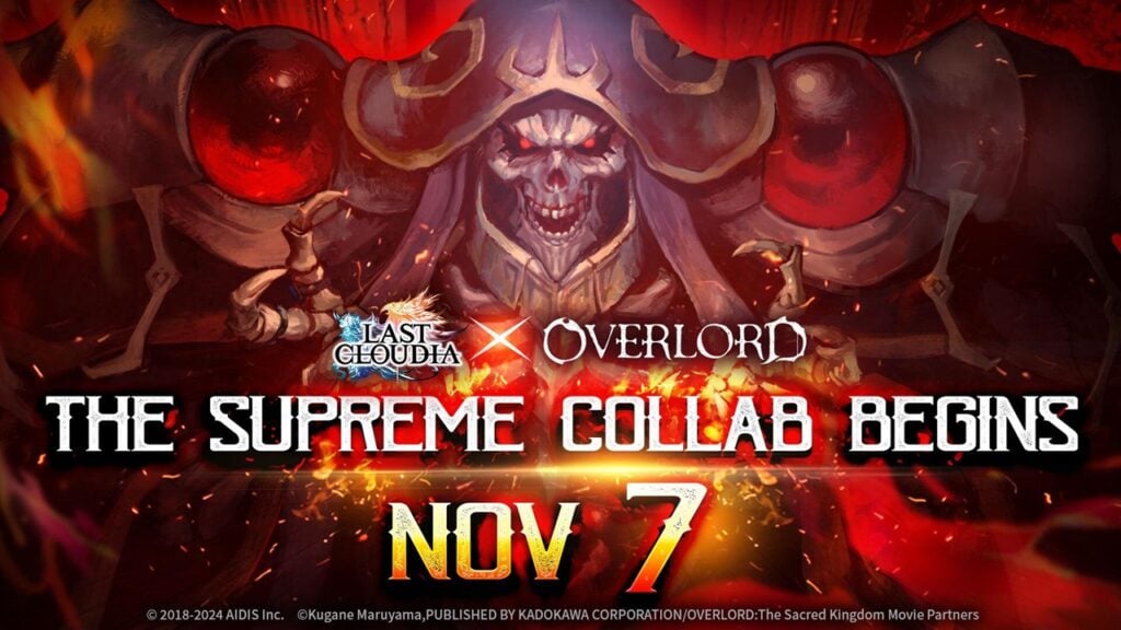 LAST CLOUDIA x Overlord Collaboration จะมาในสัปดาห์หน้า!