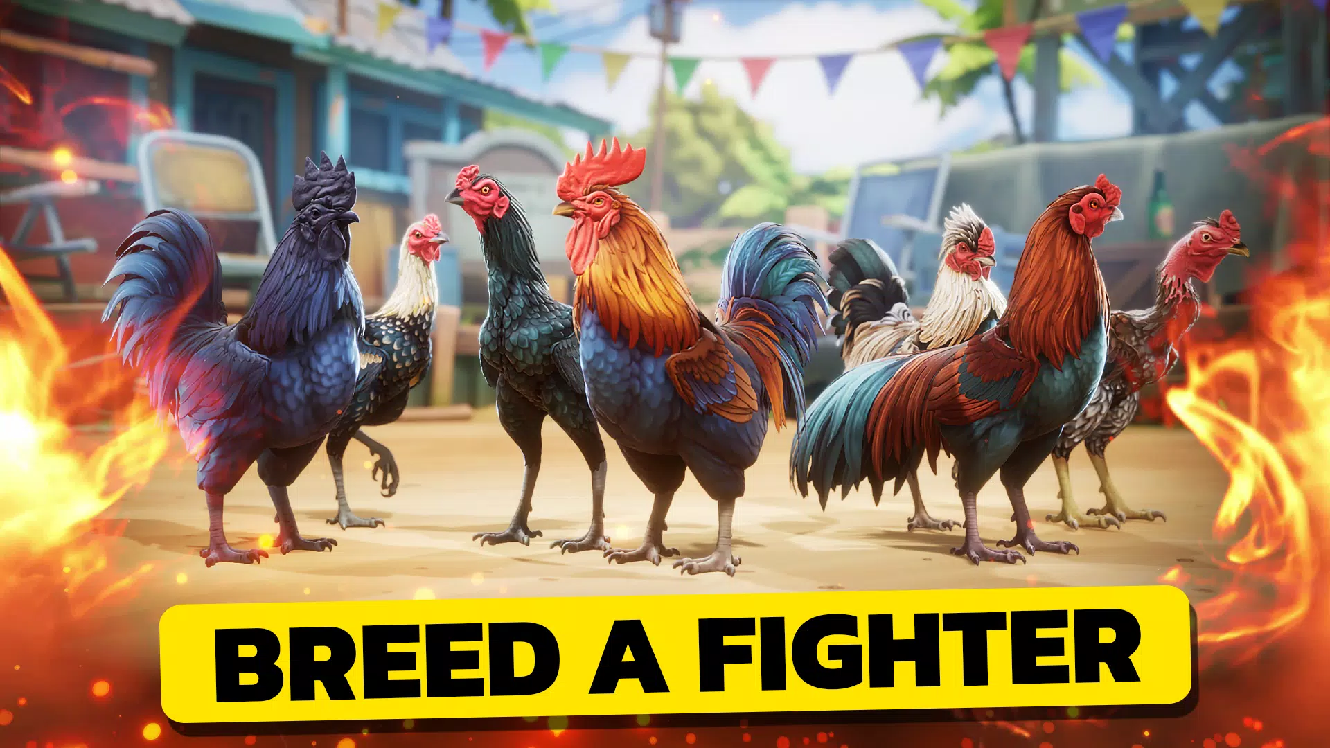 Rooster Fights ภาพหน้าจอ 1