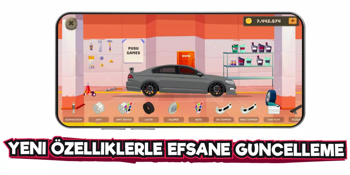 2d Car Series Tuning Game 螢幕截圖 0