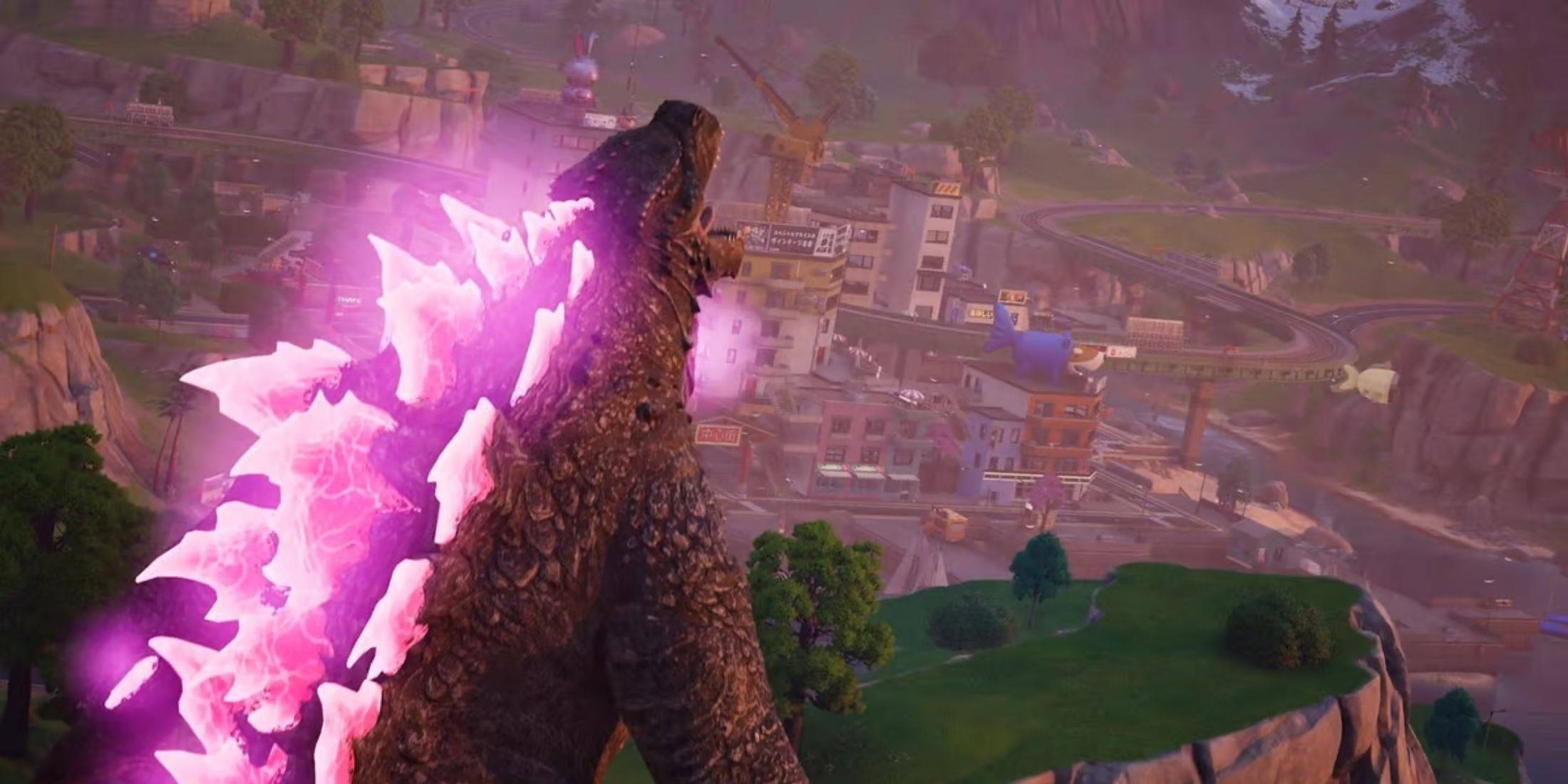 Godzilla'nın Fortnite sızıntısında açıklanabilir