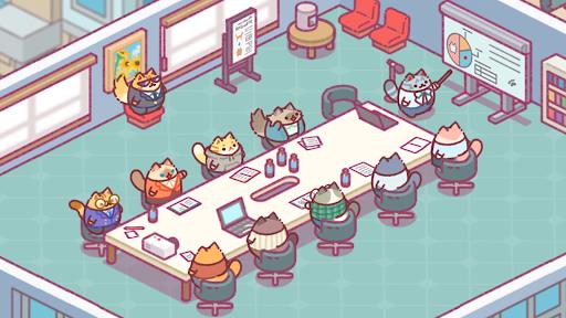 Office Cat: Idle Tycoon Game Скриншот 3