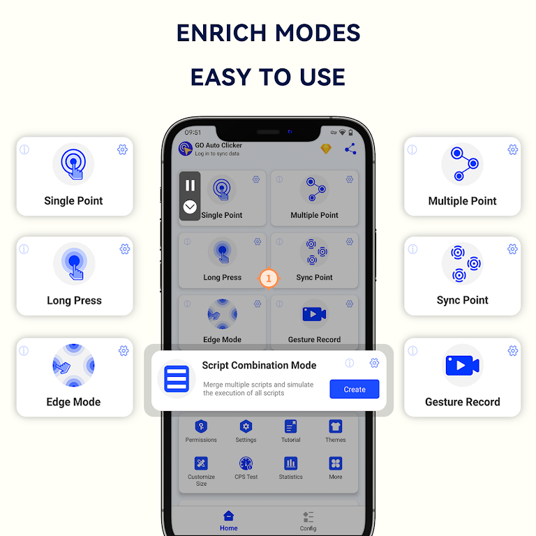 Schermata Auto Clicker-Automatic Tap Pro 1