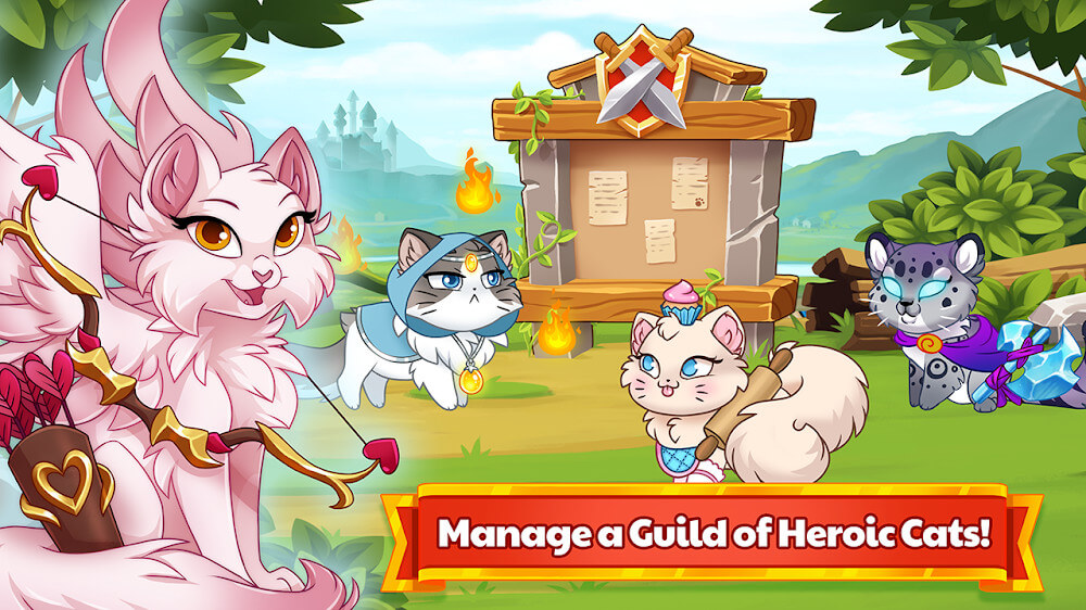 Castle Cats - Idle Hero RPG Screenshot 0