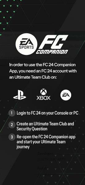 EA SPORTS™ FC 24 Companion Tangkapan skrin 0