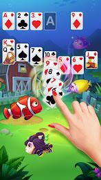 Solitaire Fish Klondike Card 螢幕截圖 2