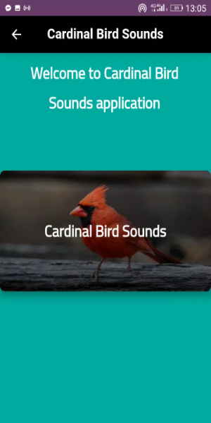 Cardinal sounds and calls Ảnh chụp màn hình 0