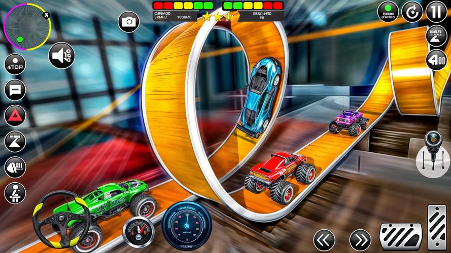 Toy Car Stunts GT Racing Games 螢幕截圖 3