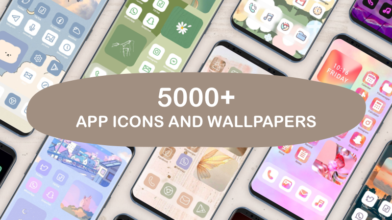 Themepack – App Icons, Widgets Mod Ekran Görüntüsü 0