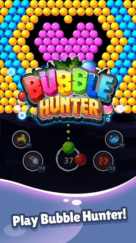 Bubble Hunter ဖန်သားပြင်ဓာတ်ပုံ 0