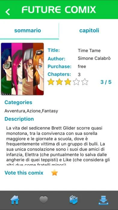 Future Comix Captura de pantalla 2