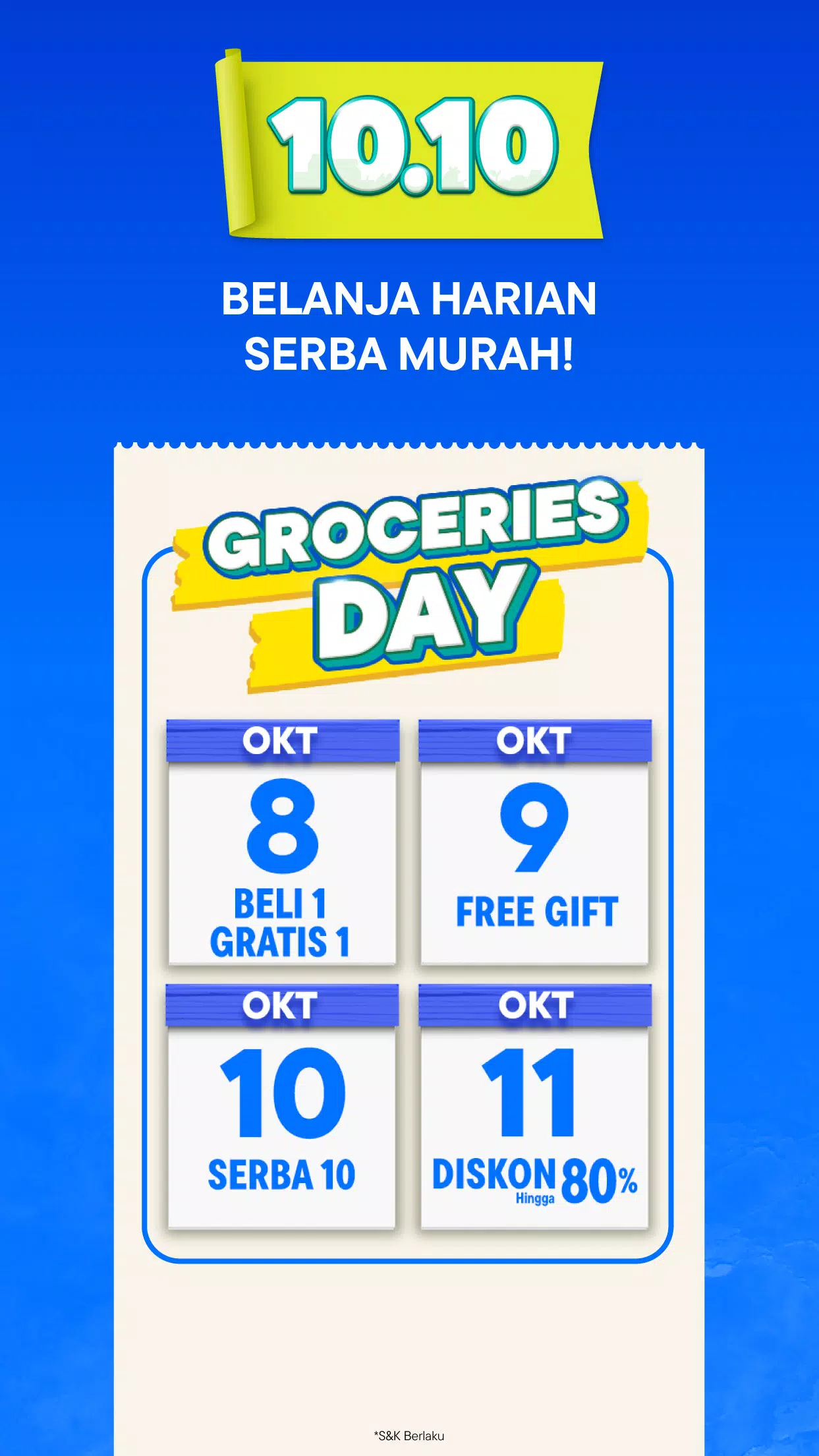 Blibli Ulang Tahun 13th Captura de pantalla 1