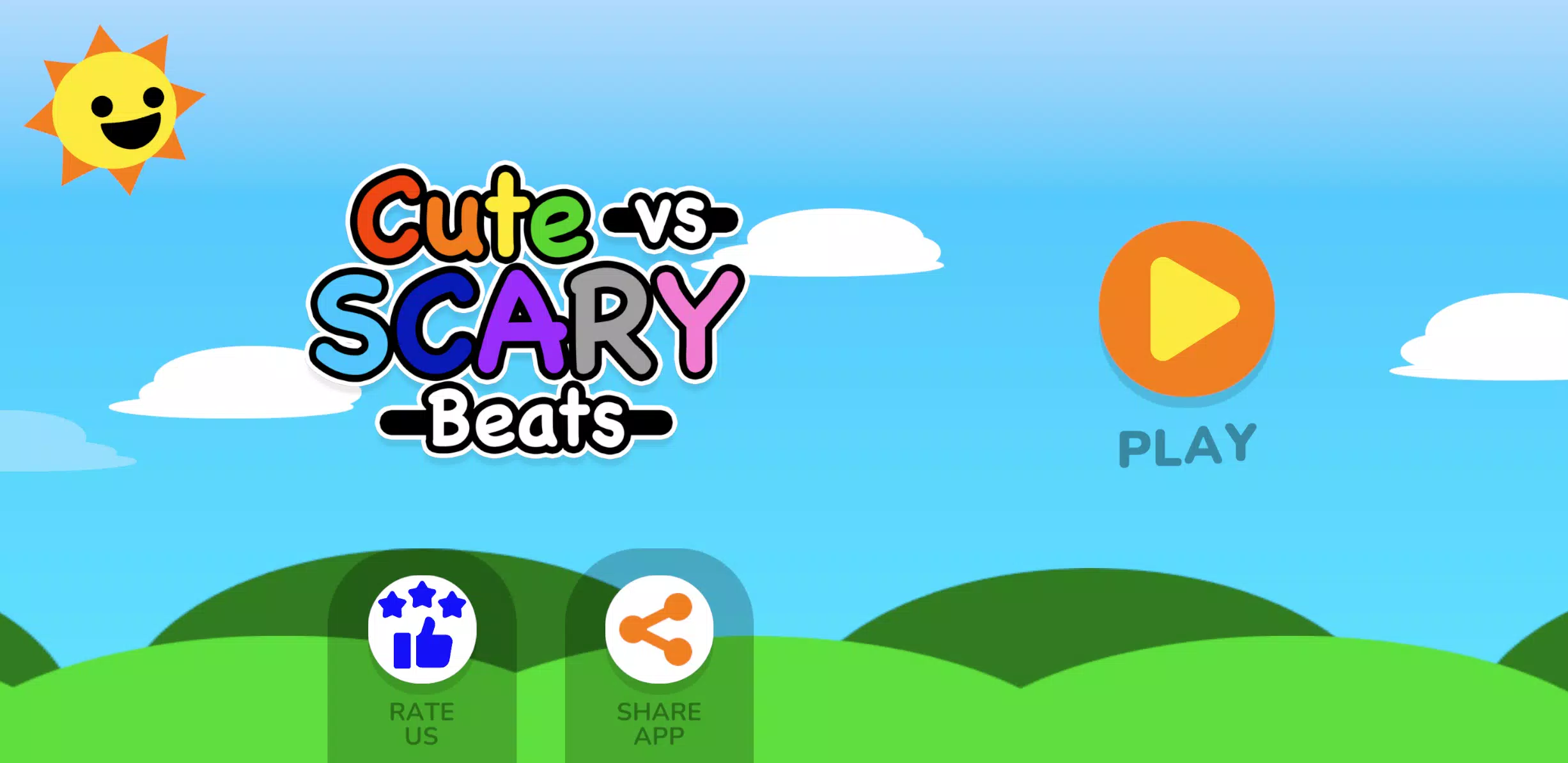 Cute vs Scary Beats 스크린샷 0