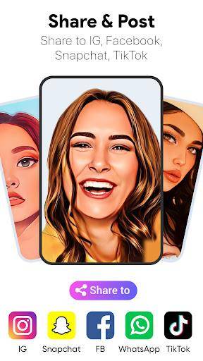 ToonTap: AI Headshot Generator Скриншот 1