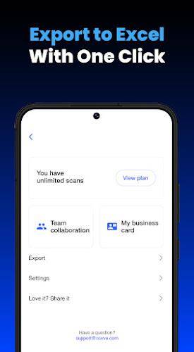 Business Card Scanner by Covve Zrzut ekranu 3