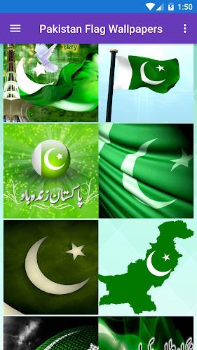 Pakistan Flag Wallpaper: Flags Ekran Görüntüsü 2