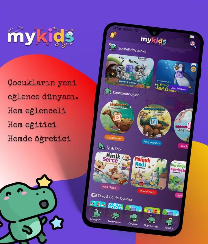 Mykids Masallar & Oyunlar Tangkapan skrin 0