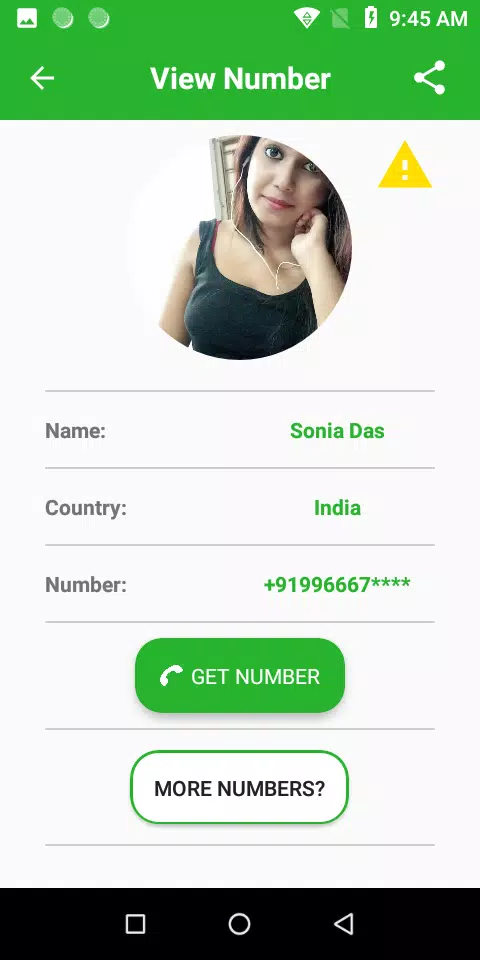 Girls Phone Number for Chat Скриншот 2